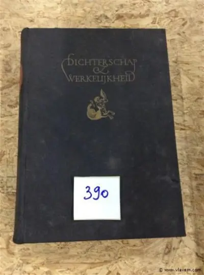 Boek : Dichterschap & werkelijkheid – kavel bij Vlavem