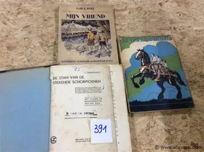 Boeken 3st – kavel bij Vlavem