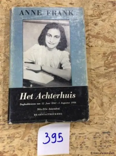 Boek " Het Achterhuis " Anne Frank – kavel bij Vlavem