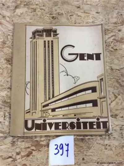 Boek " Universiteit Gent " 1937 – kavel bij Vlavem