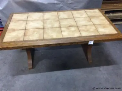 Salontafel met tegels – kavel bij Vlavem