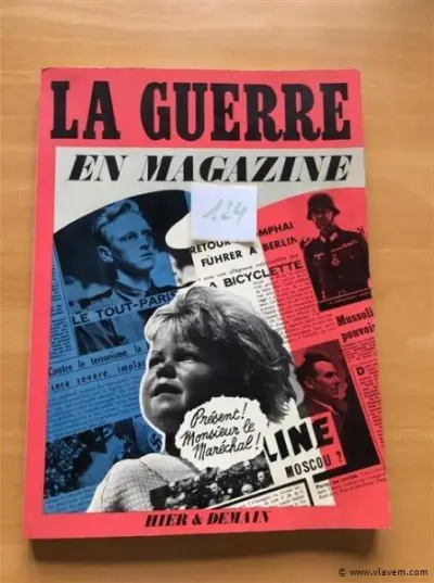 Boek : La Guerre en magazine – kavel bij Vlavem