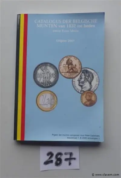 Catalogus Der Belgische munten – kavel bij Vlavem