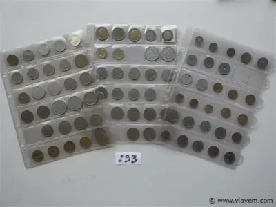 lot Franse munten (3 vellen) – kavel bij Vlavem