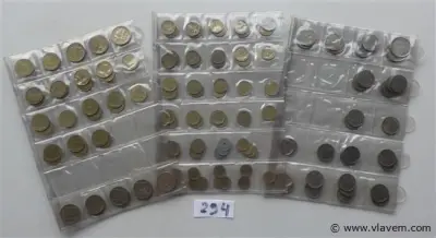 lot Franse munten (3 vellen) – kavel bij Vlavem