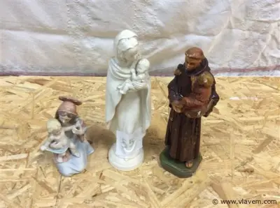 Religieus : beeldjes 3st – kavel bij Vlavem