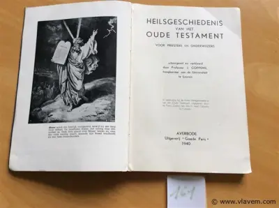 Boek : Heilgeschiedenis vh Oude Testament – kavel bij Vlavem