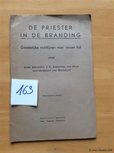 Boekje : De priester in de branding – kavel bij Vlavem