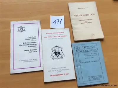 Religieuze papierwaren – kavel bij Vlavem