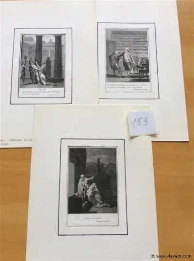 Gravures 3st – kavel bij Vlavem