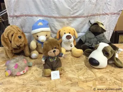 Lot knuffels – kavel bij Vlavem