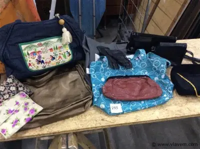 Lot handtassen – kavel bij Vlavem