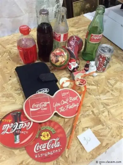 Lot Coca Cola Items – kavel bij Vlavem