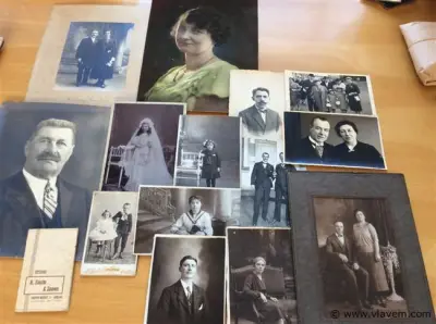Lot oude foto's – kavel bij Vlavem