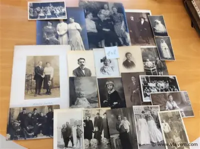 Lot oude foto's – kavel bij Vlavem