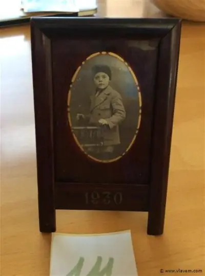 Oude foto 1930 – kavel bij Vlavem