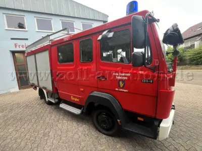 1 Feuerwehrfahrzeug – Löschgruppenfahrzeug 8/6 Mercedes Benz 814 F – kavel bij Zoll-Auktion, Tiefenbronn