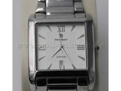 1 Herrenarmbanduhr "Pierre Renoir" – kavel bij Zoll-Auktion, Stralsund