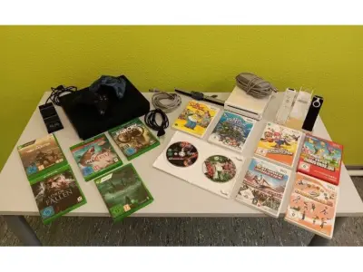 1 XBox One X (1TB) mit 2xControllern + 3xSpiele & 1xNintendo Wii + 8xSpiele – kavel bij Zoll-Auktion, Lutherstadt Eisleben