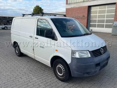 1 Volkswagen Transporter T5 Kasten 1,9 Diesel – kavel bij Zoll-Auktion, Speyer