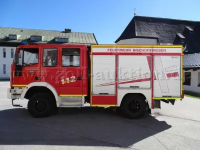 1 Feuerwehr Löschgruppenfahrzeug LF 8/6, IVECO Magirus Euro Fire – kavel bij Zoll-Auktion, Bischofswiesen