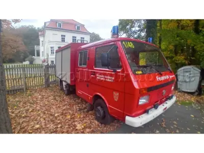 1 Feuerwehrfahrzeug Volkswagen VW LT 55, Schlingmann, Bj. 1991 – kavel bij Zoll-Auktion, Hohenroda