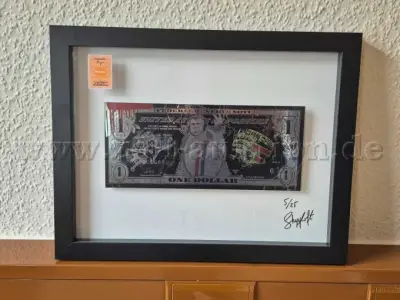 1 Skyylof - Steve McQueen Dollar Bild / Kunstwerk – kavel bij Zoll-Auktion, Hagen