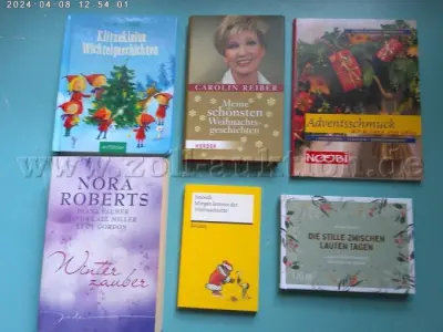 9 boeken, 7 boekjes, 2 cd's, 1 dvd "Kerstmis 2 e.a." – kavel bij Zoll-Auktion, Arnsdorf