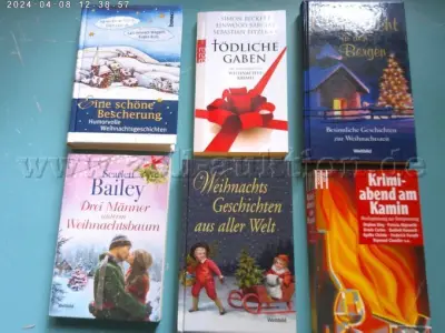 9 boeken, 7 tijdschriften, 3 cd's "Kerstmis e.a." – kavel bij Zoll-Auktion, Arnsdorf