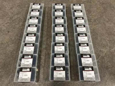 Blackline houtdraadbout HCP zwart set 24-delig – kavel bij XL Auctions
