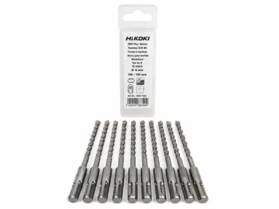10x HiKOKI hamerboren SDS-plus ø6×160mm 10-pack – kavel bij XL Auctions
