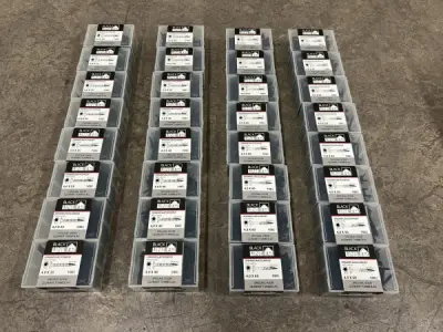 Blackline spaanplaatschroef ø4mm met snijpunt set 32-delig – kavel bij XL Auctions