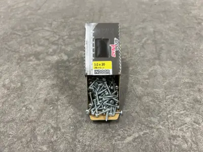20x Dynaplus unischroef ø3x20mm 200-pack – kavel bij XL Auctions