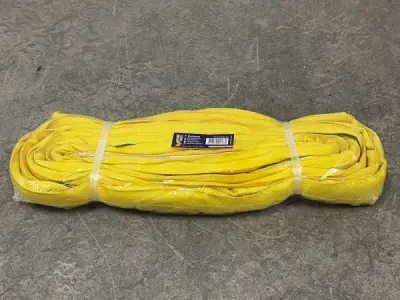 4x Konvox Rondstrop Geel 3 Ton – 4 m – kavel bij XL Auctions
