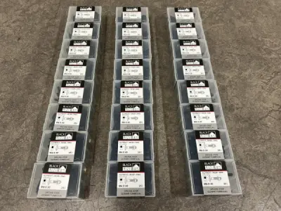 Blackline slotbouten M6 met moer en sluitring set 24-delig – kavel bij XL Auctions