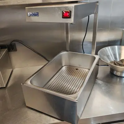 Patat opschepbak met verwarming, Royal Catering – kavel bij Onlineveilingmeester, Noordwolde