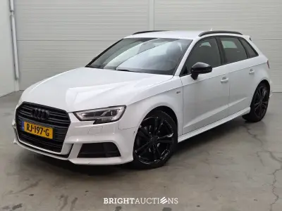 Audi A3 Sportback Sport S-Line Edition 1.0 TFSI 116pk 2018 (Origineel-NL), RJ-197-G – kavel bij Bright Auctions