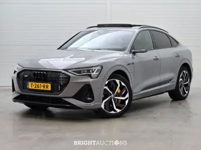 Audi e-tron Sportback 50 S edition Quattro 71 kWh 313pk 2021, T-261-RR – kavel bij Bright Auctions