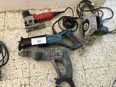 4 diverse handmachines – kavel bij VH Auctions