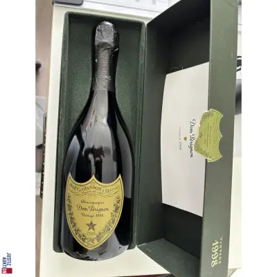 1 Flasche Dom Perignon Champagne, Vintage 1998 – kavel bij Justiz-Auktion, Erlangen