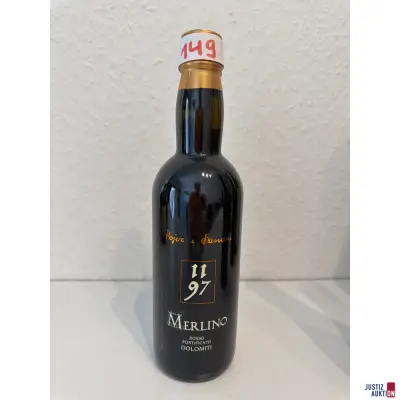 1197 Merlino Rosso Vino Liquoroso – kavel bij Justiz-Auktion, Leipzig