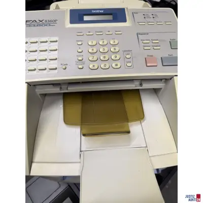 1x Fax Brother 8360P – kavel bij Justiz-Auktion, Brühl