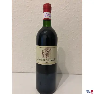 Abbaye de Valmagne Coteaux du Languedoc Rouge – kavel bij Justiz-Auktion, Leipzig