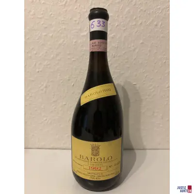 Albese Barolo – kavel bij Justiz-Auktion, Leipzig
