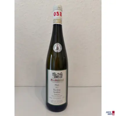 Altes Schlösschen Riesling Spätlese feinherb – kavel bij Justiz-Auktion, Leipzig