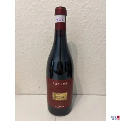 Amarone Della Valpolicella Zonin 1991 – kavel bij Justiz-Auktion, Leipzig