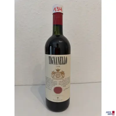 Antinori Tignanello – kavel bij Justiz-Auktion, Leipzig