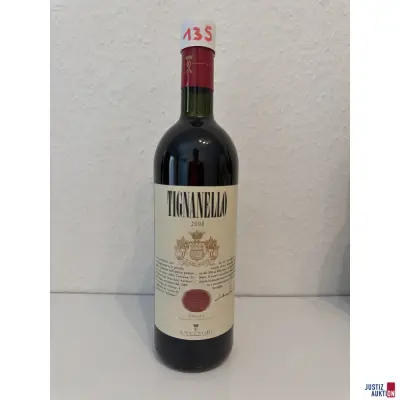 Antinori Tignanello – kavel bij Justiz-Auktion, Leipzig
