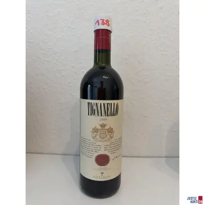 Antinori Tignanello – kavel bij Justiz-Auktion, Leipzig