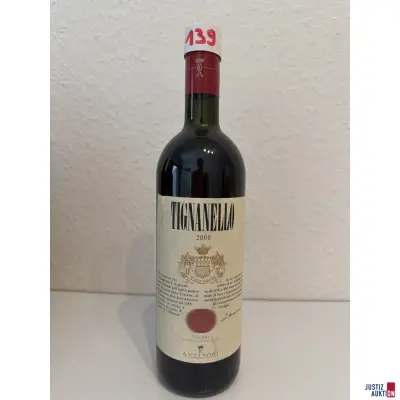 Antinori Tignanello – kavel bij Justiz-Auktion, Leipzig
